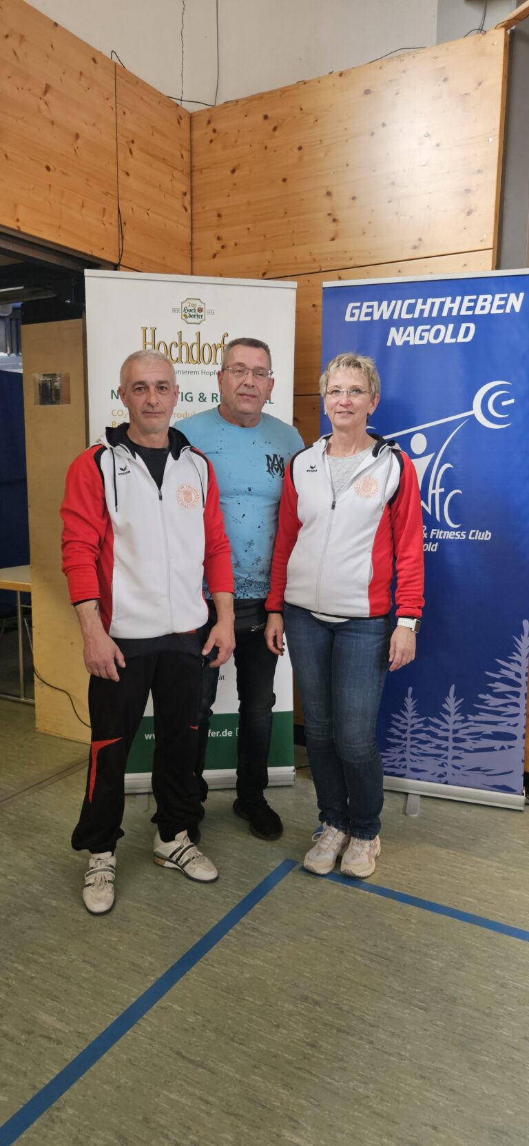 Annett Damme, Martin Strobel und Harry Barth